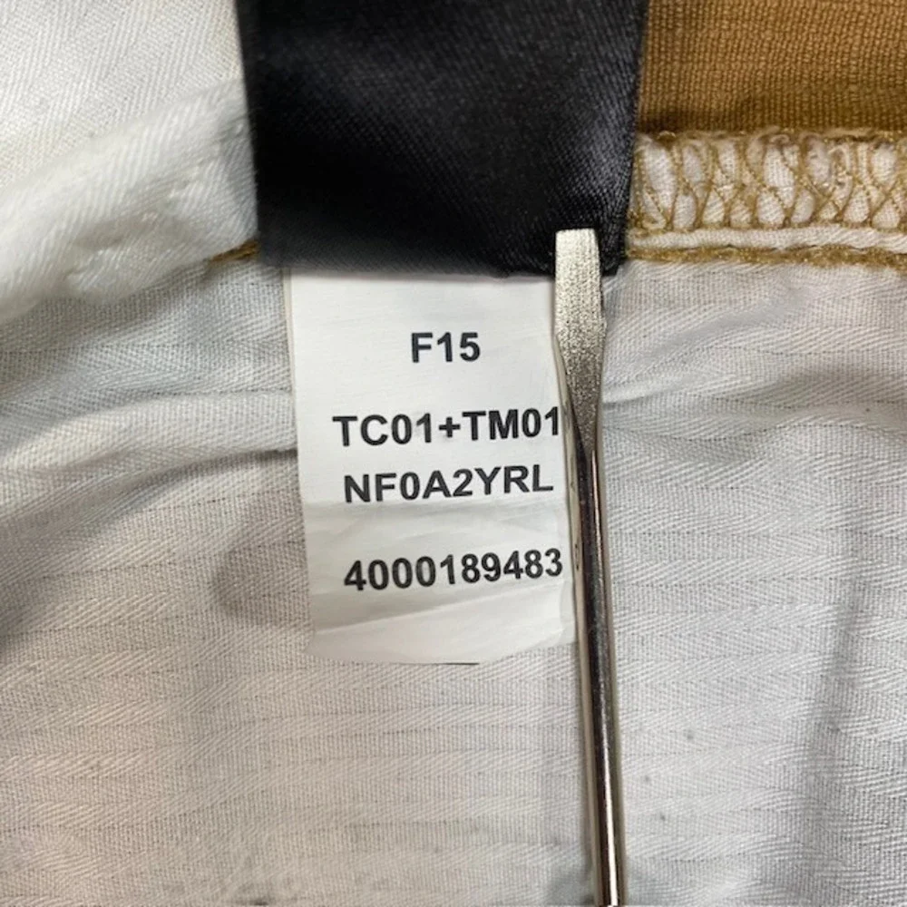 The North Face Mens‎ 38 Regular Ripstop Pants Tan Khaki Hiking Chino Outdoor